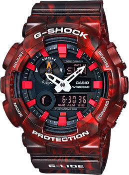

Японские наручные мужские часы Casio GAX-100MB-4A. Коллекция G-Shock