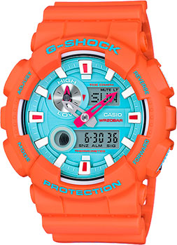 

Японские наручные мужские часы Casio GAX-100X-4A. Коллекция G-Shock