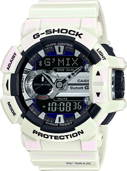 

Японские наручные мужские часы Casio GBA-400-7C. Коллекция G-Shock