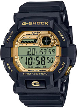 

Японские наручные мужские часы Casio GD-350GB-1. Коллекция G-Shock