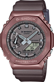 Японские наручные  мужские часы Casio GM-2100MF-5A. Коллекция G-Shock - фото 1