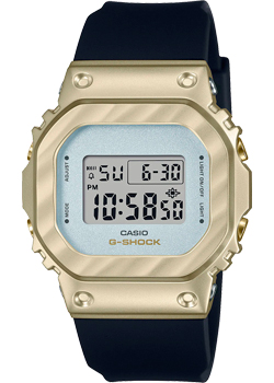 

Японские наручные женские часы Casio GM-S5600BC-1. Коллекция G-Shock