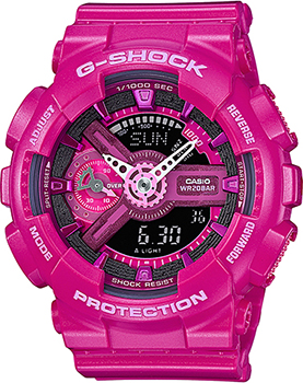 Casio Часы Casio GMA-S110MP-4A3. Коллекция G-Shock