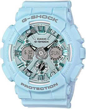 

Японские наручные женские часы Casio GMA-S120DP-2AER. Коллекция G-Shock
