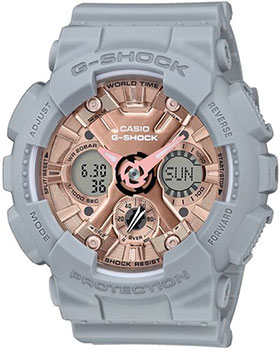 

Японские наручные женские часы Casio GMA-S120MF-8AER. Коллекция G-Shock