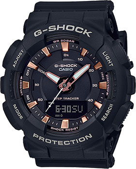 

Японские наручные женские часы Casio GMA-S130PA-1AER. Коллекция G-Shock