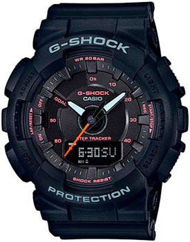 

Японские наручные женские часы Casio GMA-S130VC-1A. Коллекция G-Shock