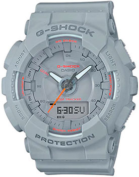 

Японские наручные женские часы Casio GMA-S130VC-8A. Коллекция G-Shock