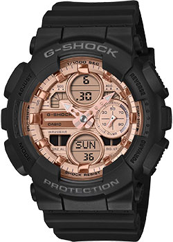 

Японские наручные мужские часы Casio GMA-S140PG-1A. Коллекция G-Shock