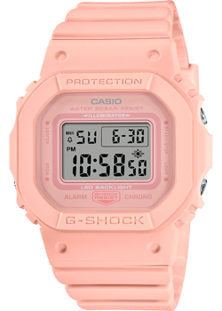 Японские наручные  женские часы Casio GMD-S5600BA-4. Коллекция G-Shock - фото 1