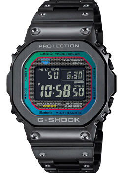 Японские наручные  мужские часы Casio GMW-B5000BPC-1. Коллекция G-Shock - фото 1