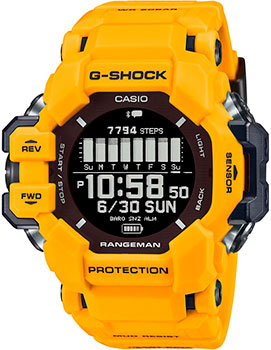 Японские наручные  мужские часы Casio GPR-H1000-9. Коллекция G-Shock