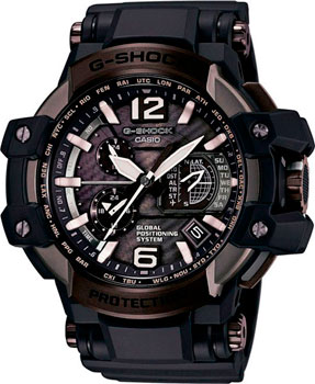 

Японские наручные мужские часы Casio GPW-1000T-1A. Коллекция G-Shock
