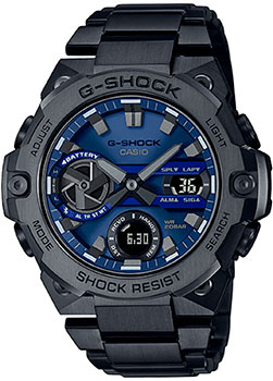 Японские наручные  мужские часы Casio GST-B400BD-1A2. Коллекция G-Shock - фото 1