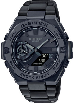 Японские наручные  мужские часы Casio GST-B500BD-1A. Коллекция G-Shock - фото 1