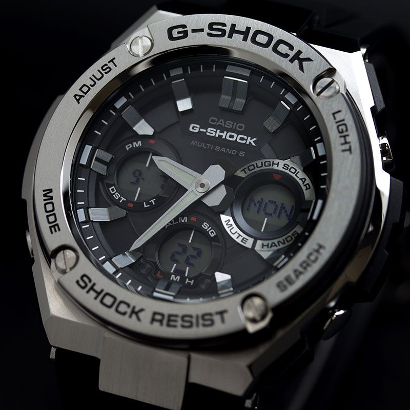 Risultati immagini per CASIO G-SHOCK GST-W110-1AER