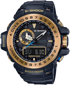 

Японские наручные мужские часы Casio GWN-1000GB-1A. Коллекция G-Shock