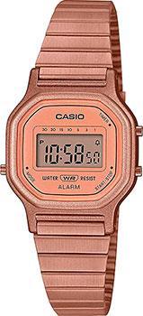 Японские наручные  женские часы Casio LA-11WR-5AEF. Коллекция Digital - фото 1