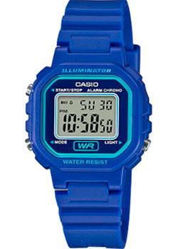 Японские наручные  женские часы Casio LA-20WH-2A. Коллекция Digital - фото 1