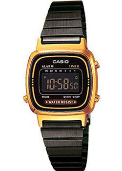 

Японские наручные женские часы Casio LA670WEGB-1B. Коллекция Digital