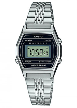 Японские наручные  женские часы Casio LA690WEA-1EF. Коллекция Digital - фото 1