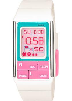 

Японские наручные женские часы Casio LDF-51-7C. Коллекция Digital