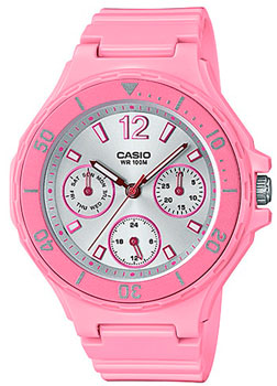 

Японские наручные женские часы Casio LRW-250H-4A3VEF. Коллекция Analog