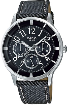 

Японские наручные женские часы Casio LTP-2084LB-1B. Коллекция Analog