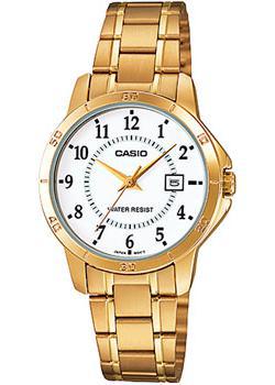

Японские наручные женские часы Casio LTP-V004G-7B. Коллекция Analog