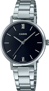 Японские наручные  женские часы Casio LTP-VT02D-1A. Коллекция Analog - фото 1