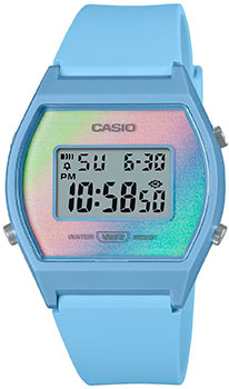 Японские наручные  мужские часы Casio LW-205H-2A. Коллекция Digital - фото 1