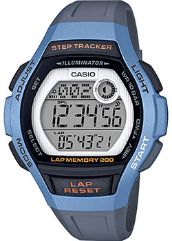 

Японские наручные женские часы Casio LWS-2000H-2AVEF. Коллекция Digital