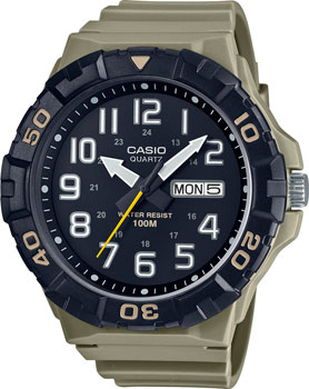 Японские наручные  мужские часы Casio MRW-210H-5AVEF. Коллекция Analog - фото 1