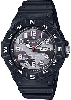 

Японские наручные мужские часы Casio MRW-220HCM-1BVEF. Коллекция Analog