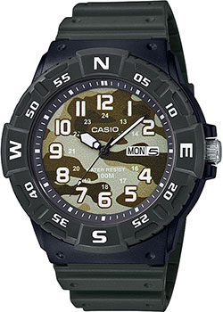 

Японские наручные мужские часы Casio MRW-220HCM-3BVEF. Коллекция Analog
