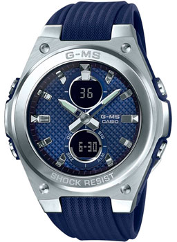 

Японские наручные женские часы Casio MSG-C100-2AER. Коллекция Baby-G