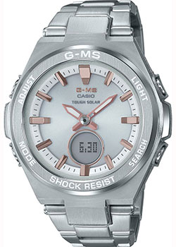

Японские наручные женские часы Casio MSG-S200D-7AER. Коллекция Baby-G