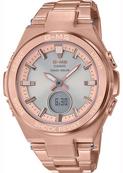 

Японские наручные женские часы Casio MSG-S200DG-4AER. Коллекция Baby-G