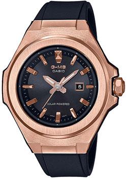 

Японские наручные женские часы Casio MSG-S500G-1AER. Коллекция Baby-G