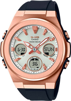 

Японские наручные женские часы Casio MSG-S600G-1AER. Коллекция Baby-G