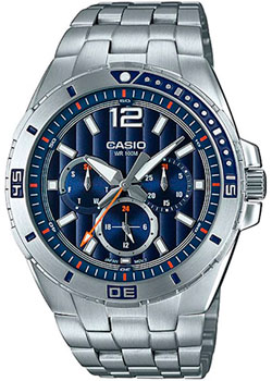 

Японские наручные мужские часы Casio MTD-1060D-2A. Коллекция Analog