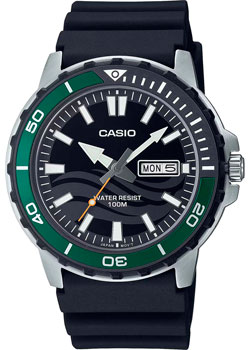 

Японские наручные мужские часы Casio MTD-125-1A. Коллекция Analog
