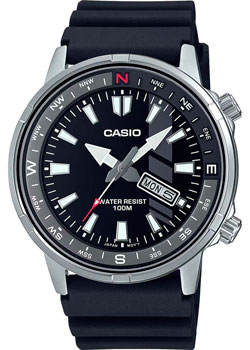 Японские наручные  мужские часы Casio MTD-130-1A. Коллекция Analog - фото 1