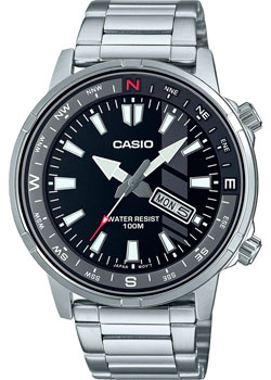 Японские наручные  мужские часы Casio MTD-130D-1A. Коллекция Analog - фото 1