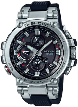 Японские наручные  мужские часы Casio MTG-B1000-1AER. Коллекция G-Shock - фото 1
