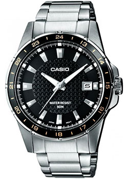 

Японские наручные мужские часы Casio MTP-1290D-1A2. Коллекция Analog
