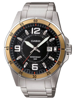 

Японские наручные мужские часы Casio MTP-1291D-1A3. Коллекция Analog