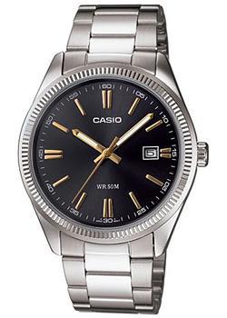 Японские наручные  мужские часы Casio MTP-1302D-1A2. Коллекция Analog - фото 1