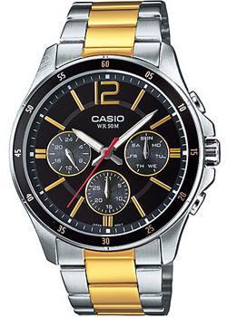 

Японские наручные мужские часы Casio MTP-1374SG-1A. Коллекция Analog