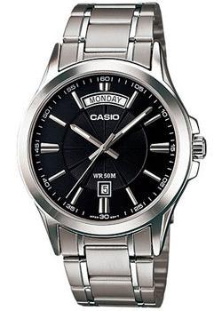 Японские наручные  мужские часы Casio MTP-1381D-1A. Коллекция Analog - фото 1